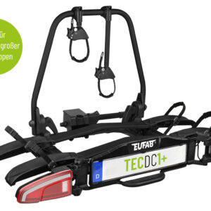 EUFAB Fahrradträger TECDC1+ – Premium-Fahrradträger für E-Bikes, Vans & große Heckklappen